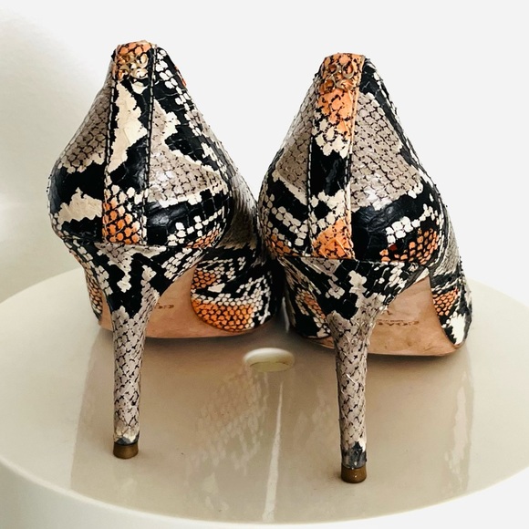 Coach Snake Round Toe Heels - Picture 5 of 10